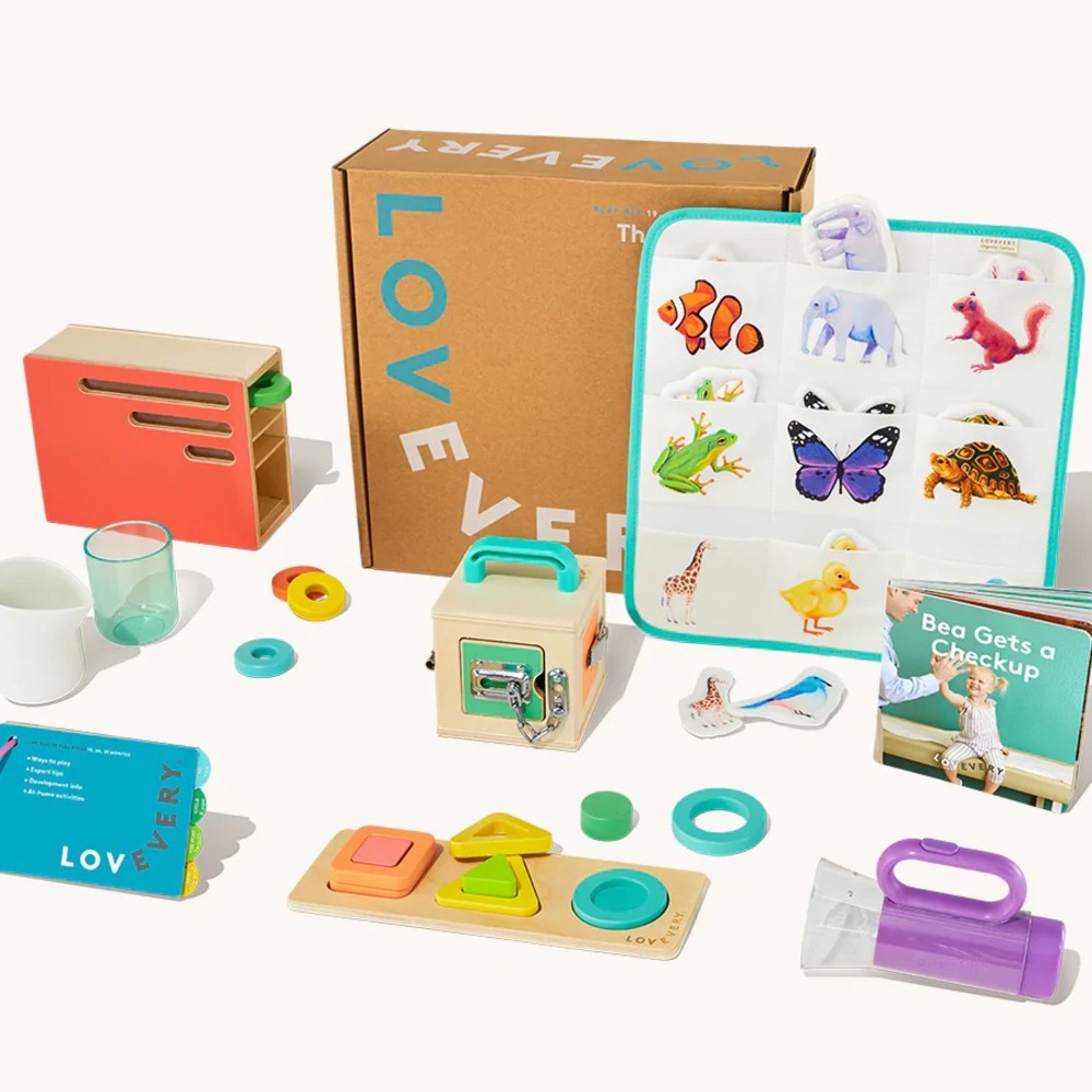 LOVEVERY: The Realist: 19, 20 and 21 playkit. In original box